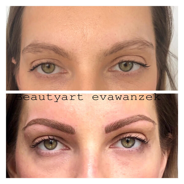 Nanoblading / Nano-Augenbrauentechnik – Jetzt bei beauty art Hamburg